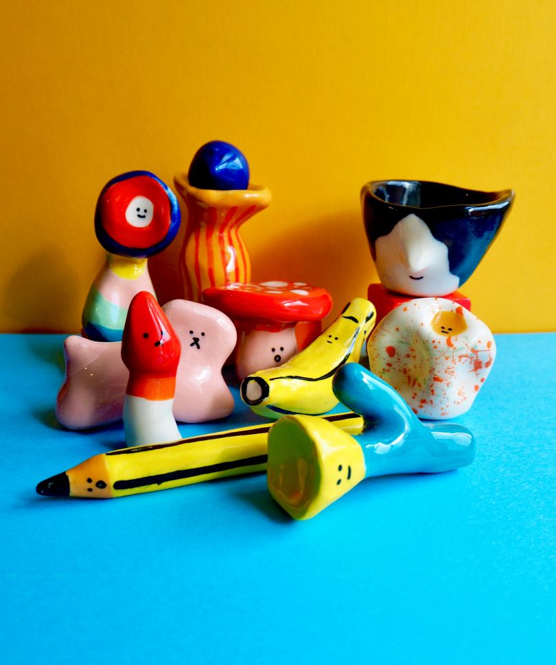 个人图腾工坊陶瓷饰品，2020©Scotty Gillespie
