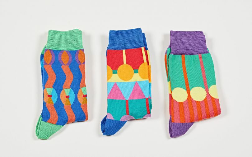 Yinka Ilori设计的袜子