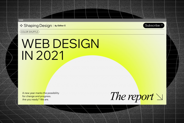 编辑X的2021年网页设计趋势报告