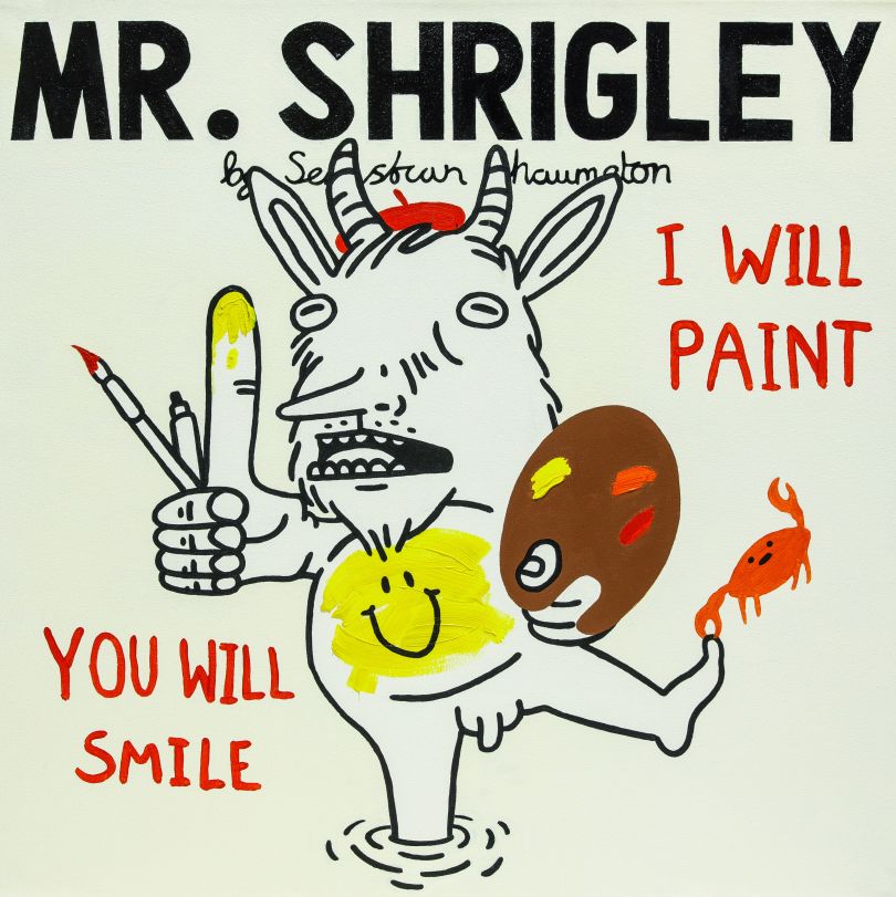 Shrigley先生©Sebastian Chaumeton