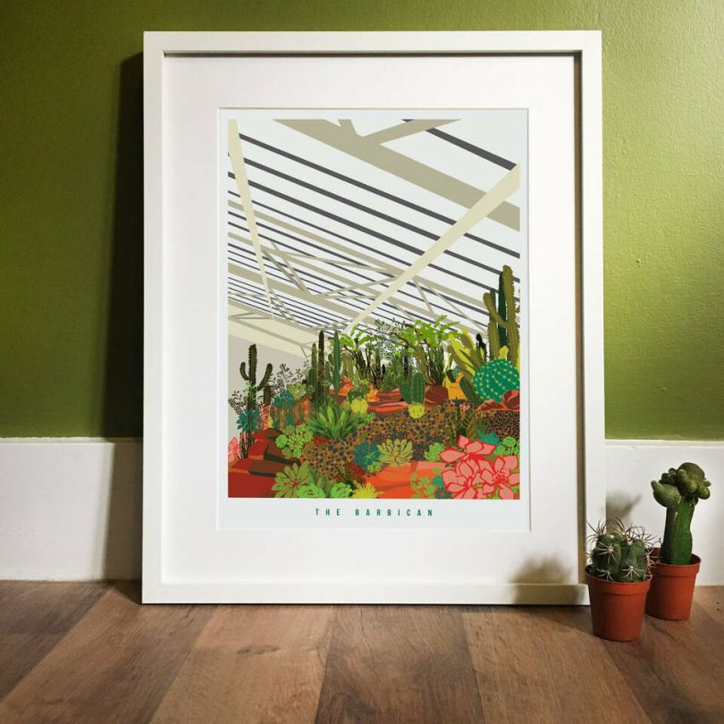 Barbican Conservatory via [East End Prints](https://www.eastendprints.co.uk/products/barbican-conservatory.html)