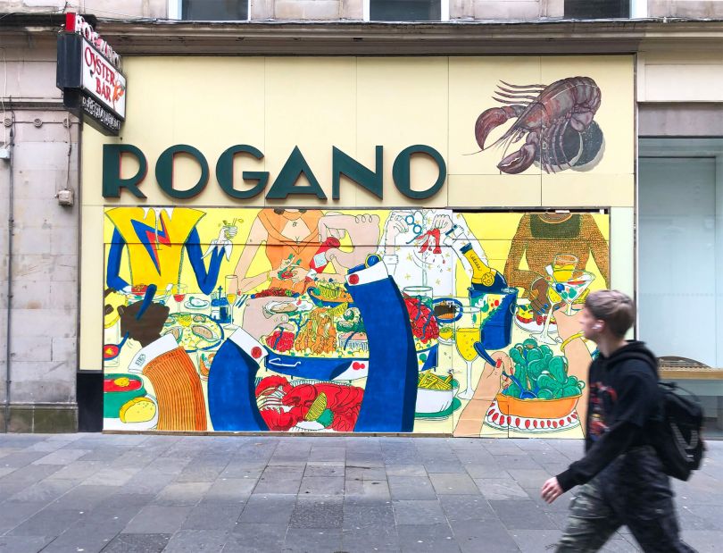 Rogano的壁画©Ida Henrich