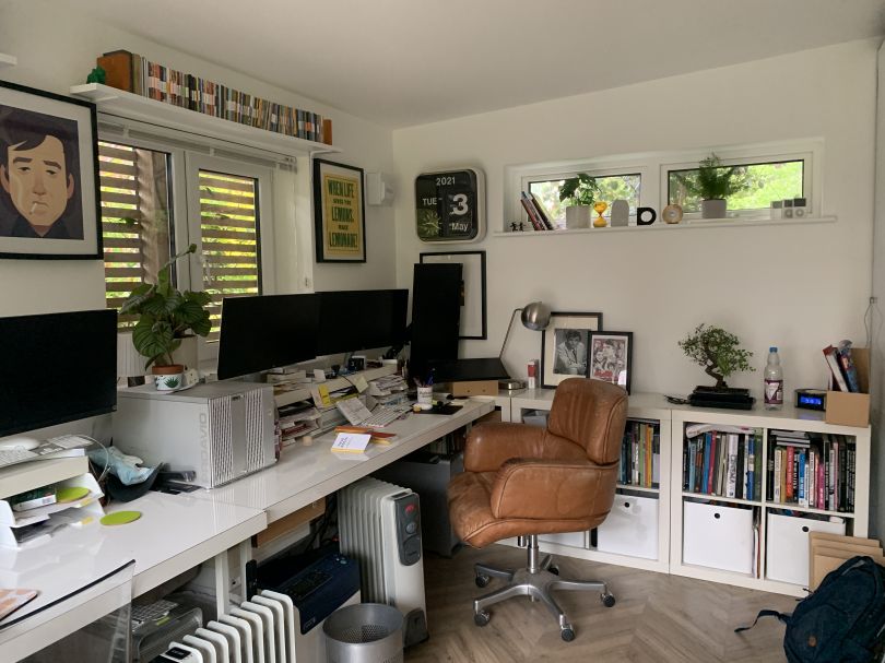 [日光]的马特·史密斯办公室(https://day-light.co.uk)。图片由艺术家提供。