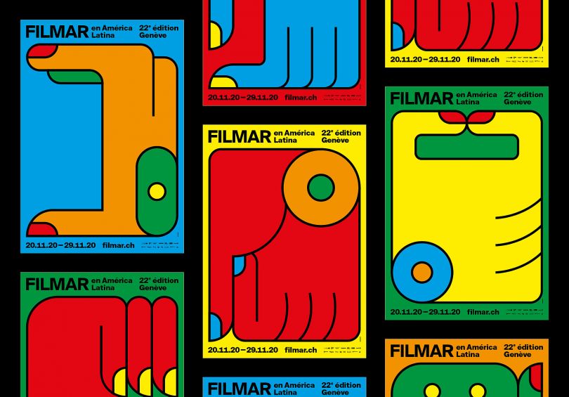 2022年的图形设计：weplaydesign的Festival Filmar enaméméricalatina 2020