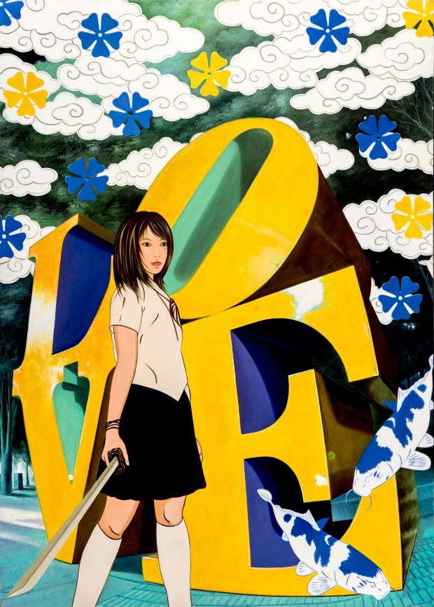 Love Yellow＆Blu，2010©Hiro Ando