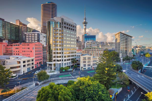 奥克兰，新西兰。图片由[Adobe Stock]（https://stock.adobe.com）提供