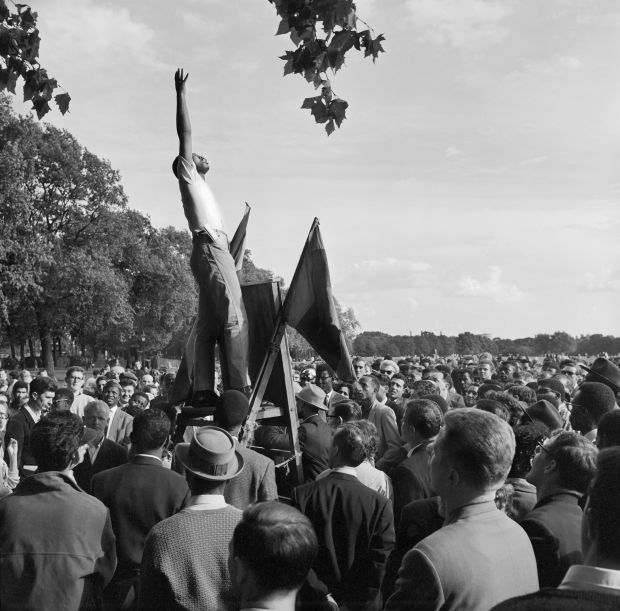 1962  -  64年，版权所有历史悠久的英格兰海德公园发言人角