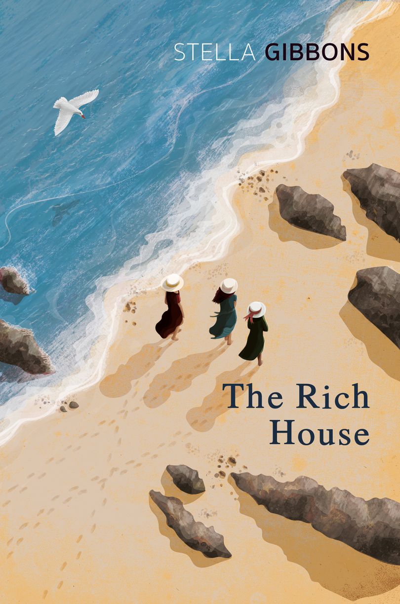 凯瑞·海因德曼:斯特拉·吉本斯的《富人之家》。企鹅出版社，2021年出版(图书封面奖入围名单)
