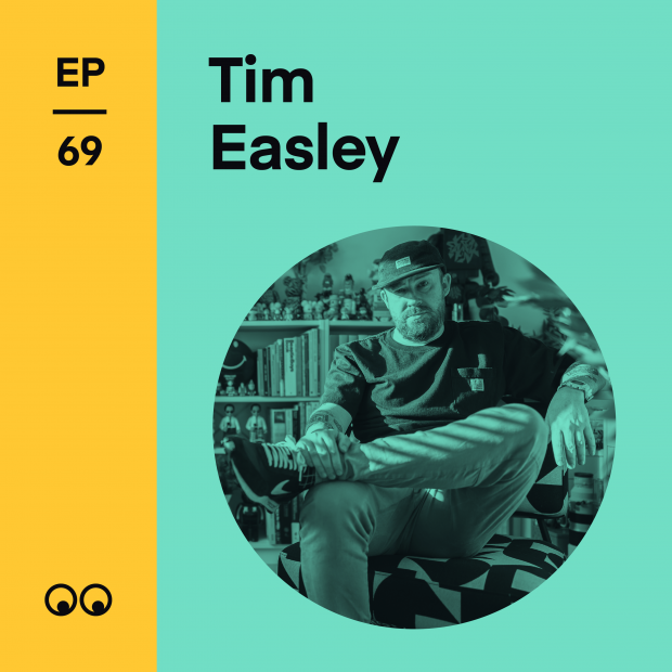 伟德国际app下载安卓Creative Boom Podcast情节＃69-蒂姆·伊斯利（Tim Easley）是一个自学成才的创意，他对运动鞋的热爱以及为什么他想永远生活