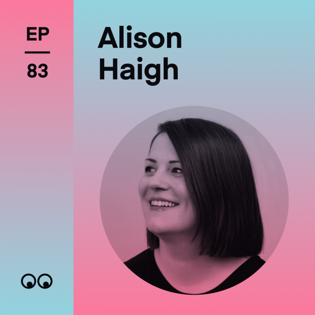 伟德国际app下载安卓Alison Haigh讲述了她在平面设计领域不同寻常的开始，以及为什么诚实对创意行业的每个人都更好
